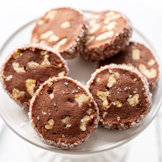 Chocolate Shortbread Cookies