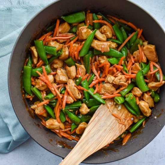 Sesame Chicken Stir Fry