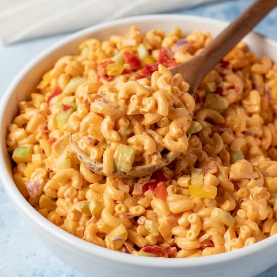 Vegan Pimento Macaroni Salad