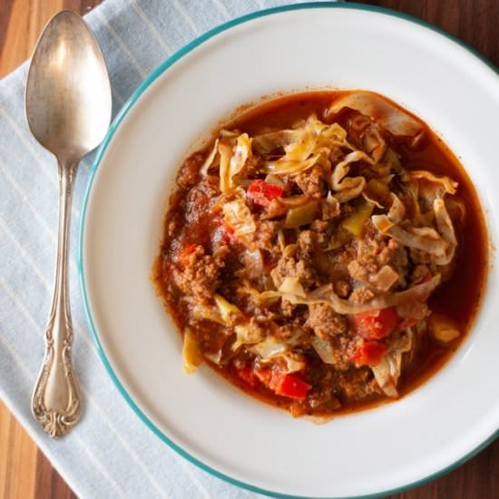 Easy Cabbage Roll Soup