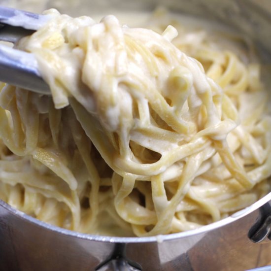 Skinny Fettuccini Alfredo