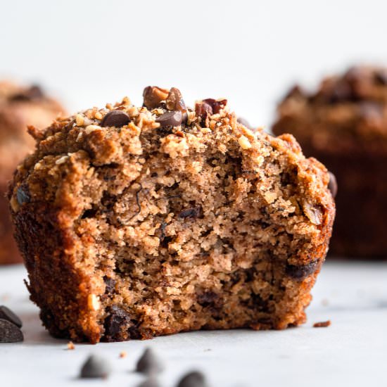 Paleo Banana Nut Muffins