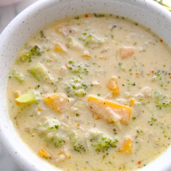 Broccoli Cheddar Soup