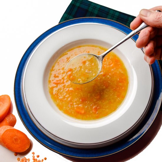 Easy Scottish Red Lentil Soup