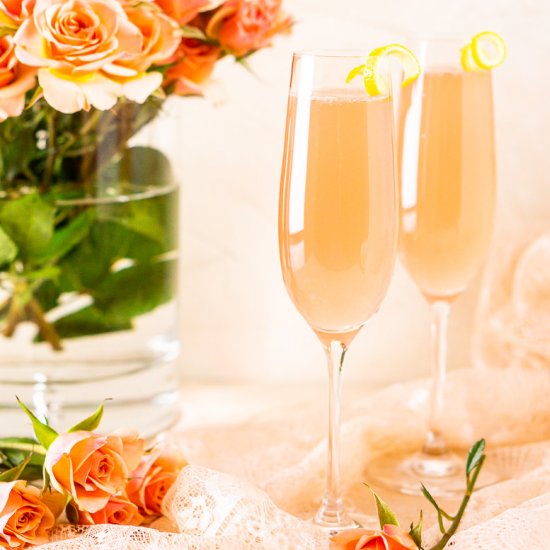 Sparkling Rosé French 75