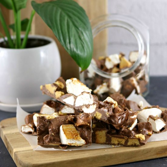 Easy S’mores Rocky Road