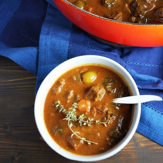 Mediterranean Vegetable Beef Stew