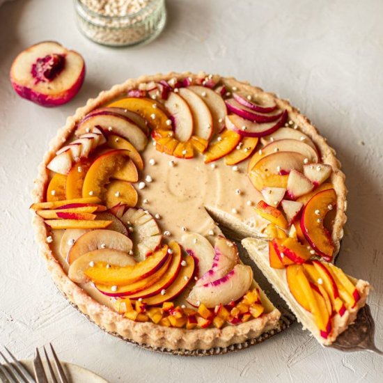 Vegan Nectarine Tart