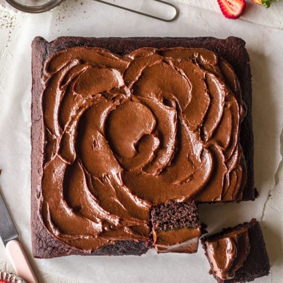 Vegan Beetroot Brownies