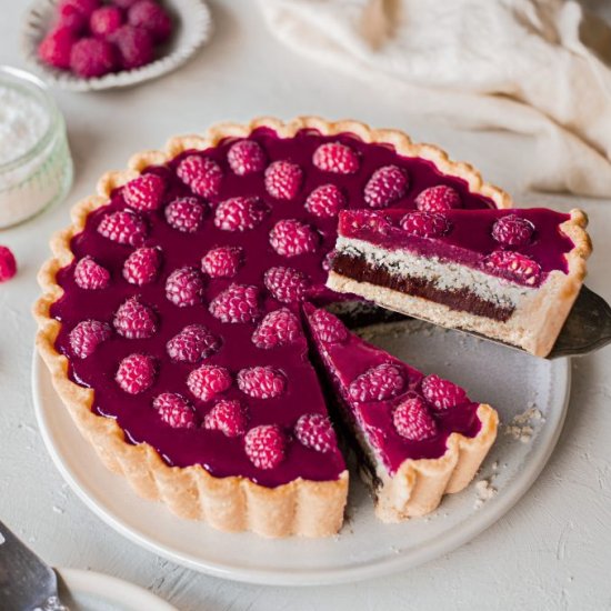 Vegan Lamington Tart