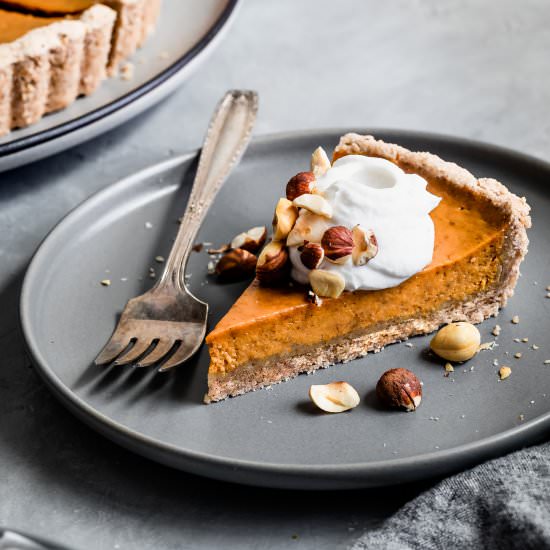 Dairy-Free Pumpkin Tart