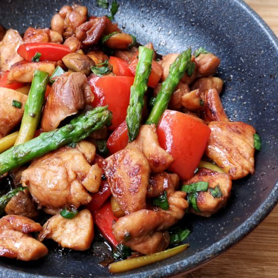 Teriyaki Chicken Stir-fry