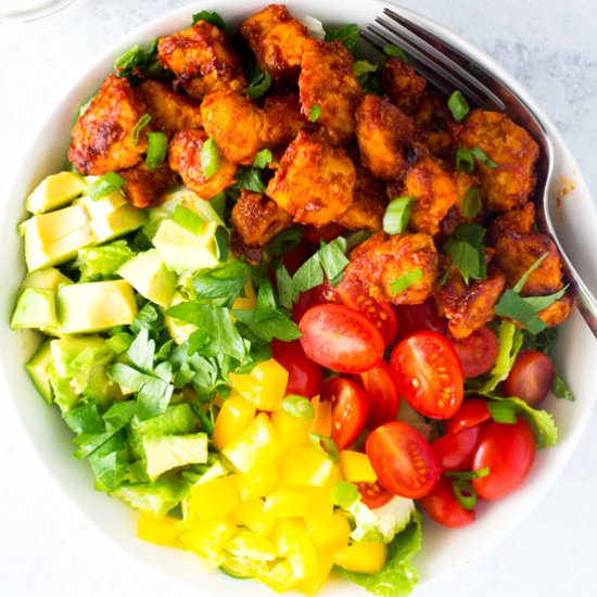 BBQ Chipotle Chicken Salad