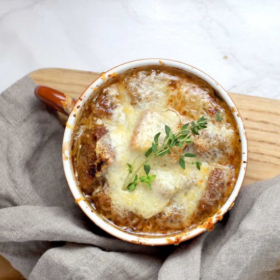 French Gratinated Onion Soup