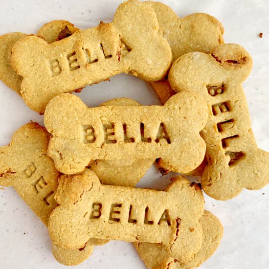 PB&J Dog Cookies