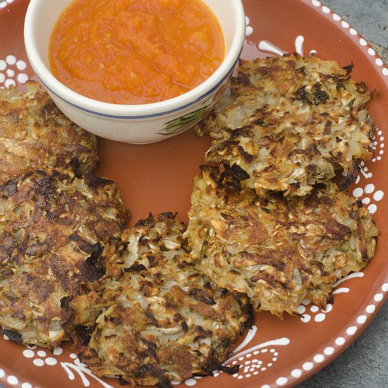 Celeriac and Potato Rostis