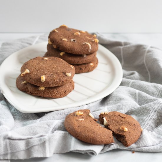 Double Chocolate Buckwheat Cookies