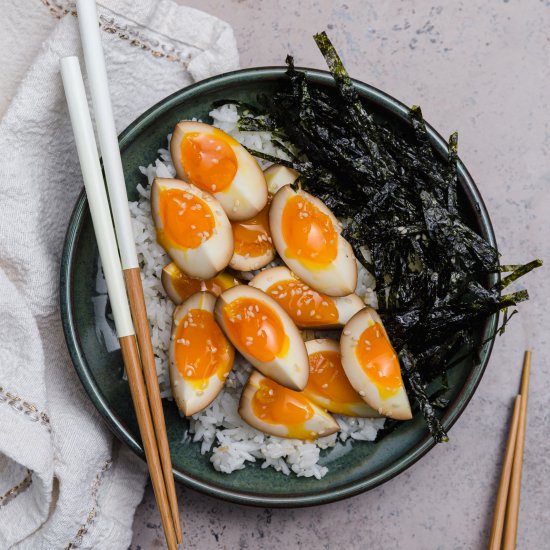 soy sauce eggs