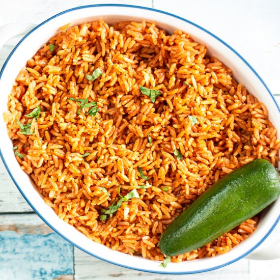 Restaurant Style Mexican Rice