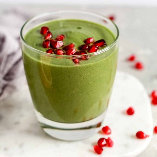 Pomegranate Green Smoothie