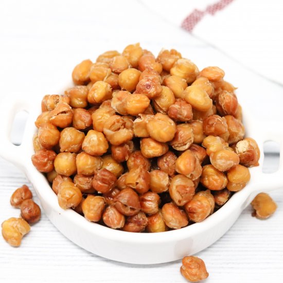 Crispy Oven Roasted Chickpeas