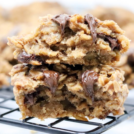 Banana Oatmeal Breakfast Cookies