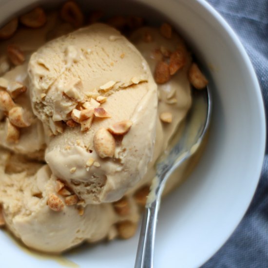 Peanut Butter Miso Ice Cream