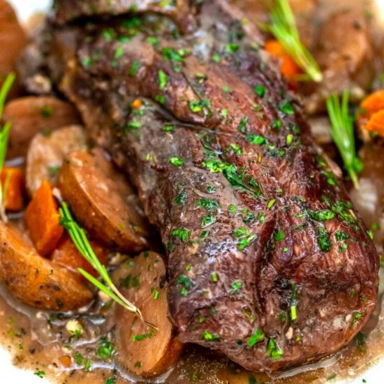 Instant Pot Red Wine Beef Roast