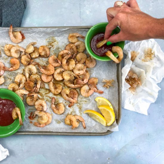 Sous Vide Shrimp Cocktail