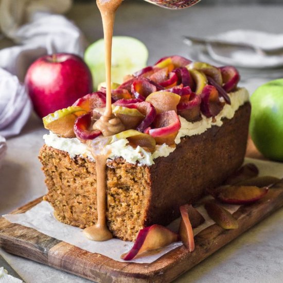 Easy Vegan Apple Loaf