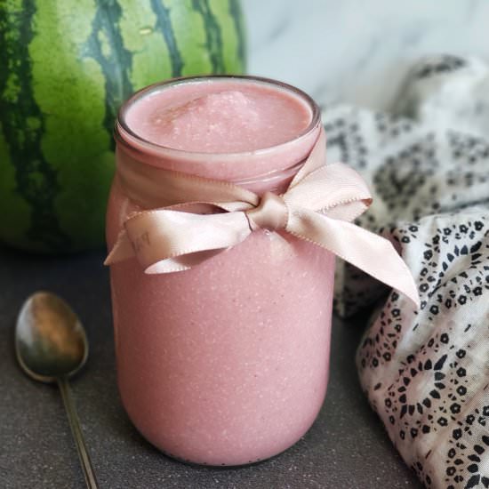 Watermelon Beet Protein Smoothie