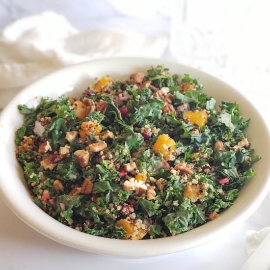 Clementine Kale Quinoa Salad