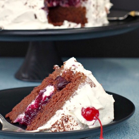 Easy Black Forest Cake