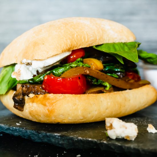 Stovetop Veggie Sandwich