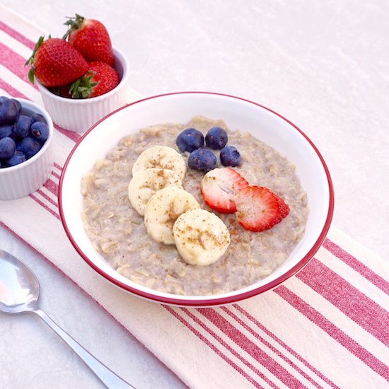 Banana Cinnamon Oatmeal