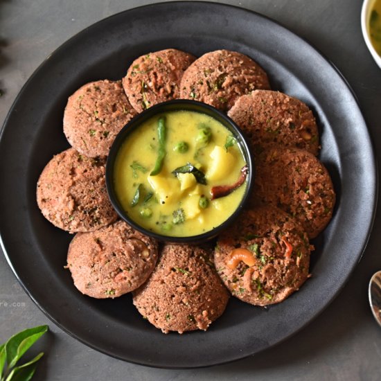 Instant Ragi Idli