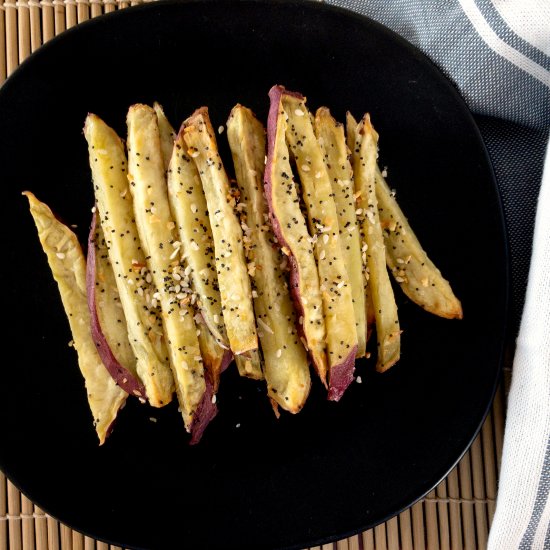 Korean Sweet Potato Air Fryer Fries