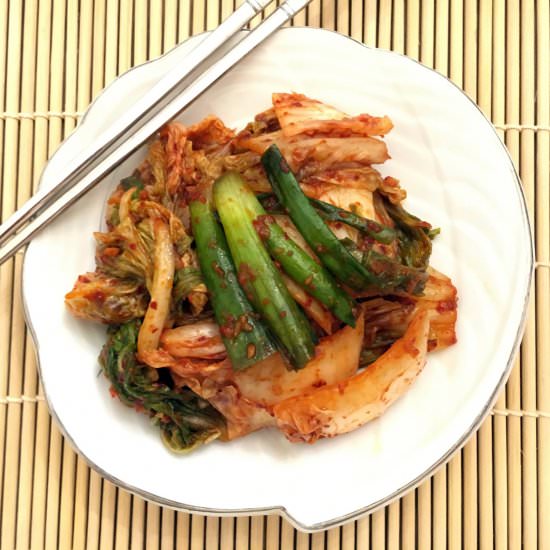 Easy Napa Cabbage Korean Kimchi