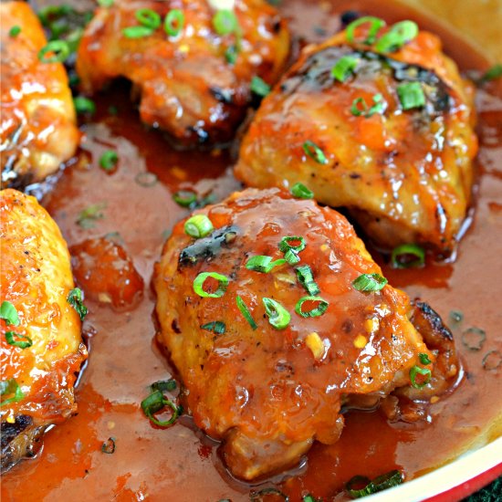 Skillet Apricot Chicken