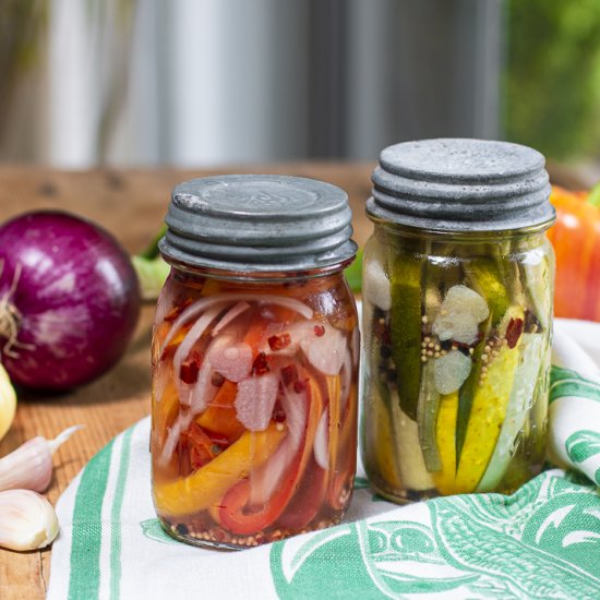 How to Quick Pickle Vegetables