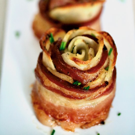 Bacon Potato Rose