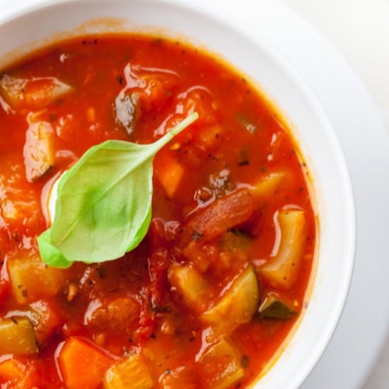 Minestrone Soup | Healthy Goodness