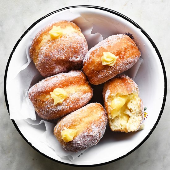 Soft and chewy donuts