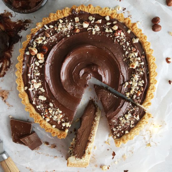 Chocolate Hazelnut Tart