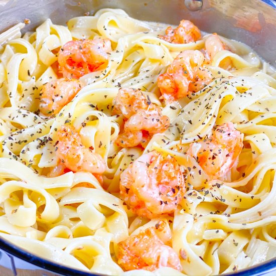 Shrimp Alfredo