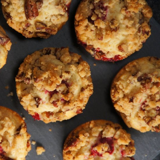 Raspberry Streusel Muffins