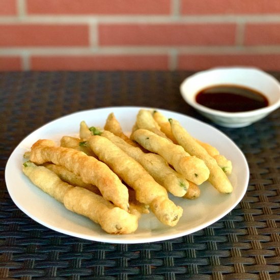 Tempura Green Beans & Dipping Sauce