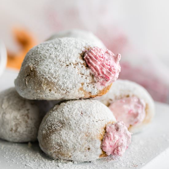 Keto Cream Filled Mini Donuts!