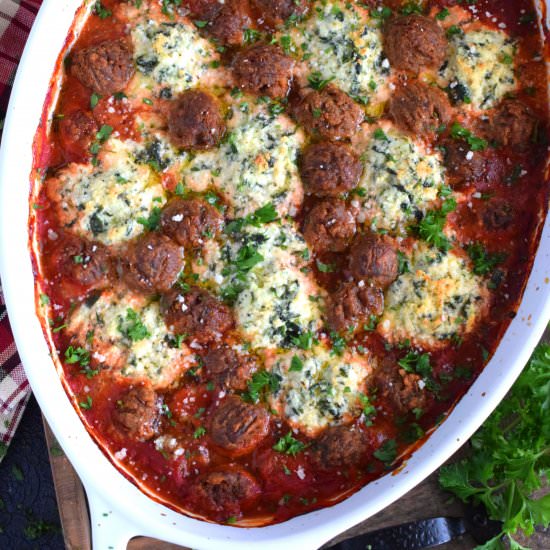 Ricotta & Spinach Marinara Meatball