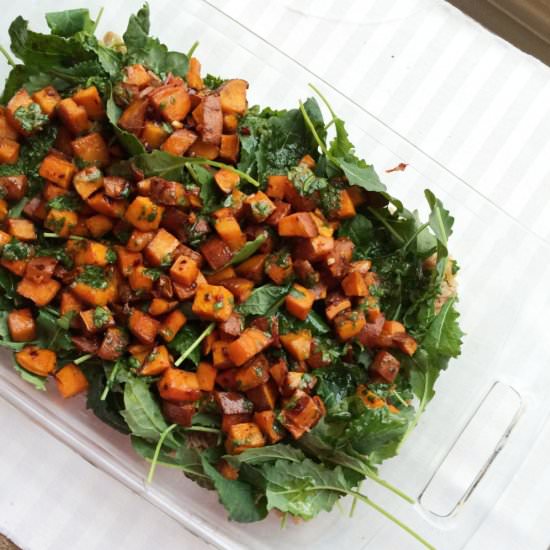 Chipotle Maple Sweet Potato Salad